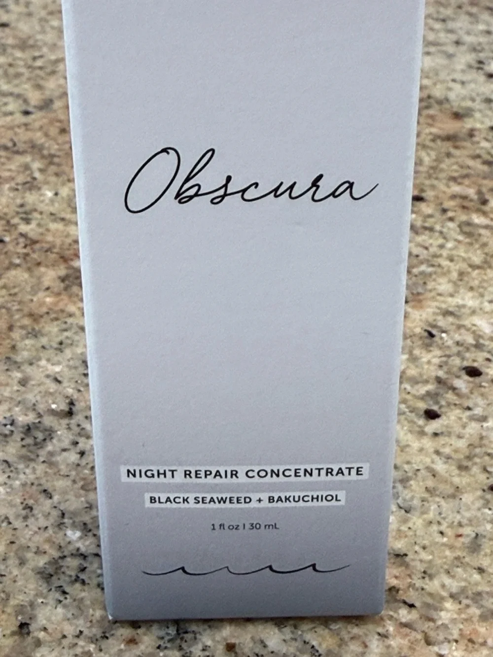 Earth Harbor OBSCURA Night Repair Concentrate Detox Treatment, Calms Skin, Glow